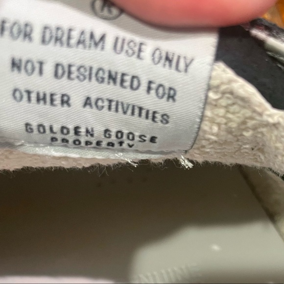 AUTHENTIC & Purchased from Golden Goose — GOLDEN GOOSE SUPER STAR TRIPLE QUARTER - Picture 2 of 12